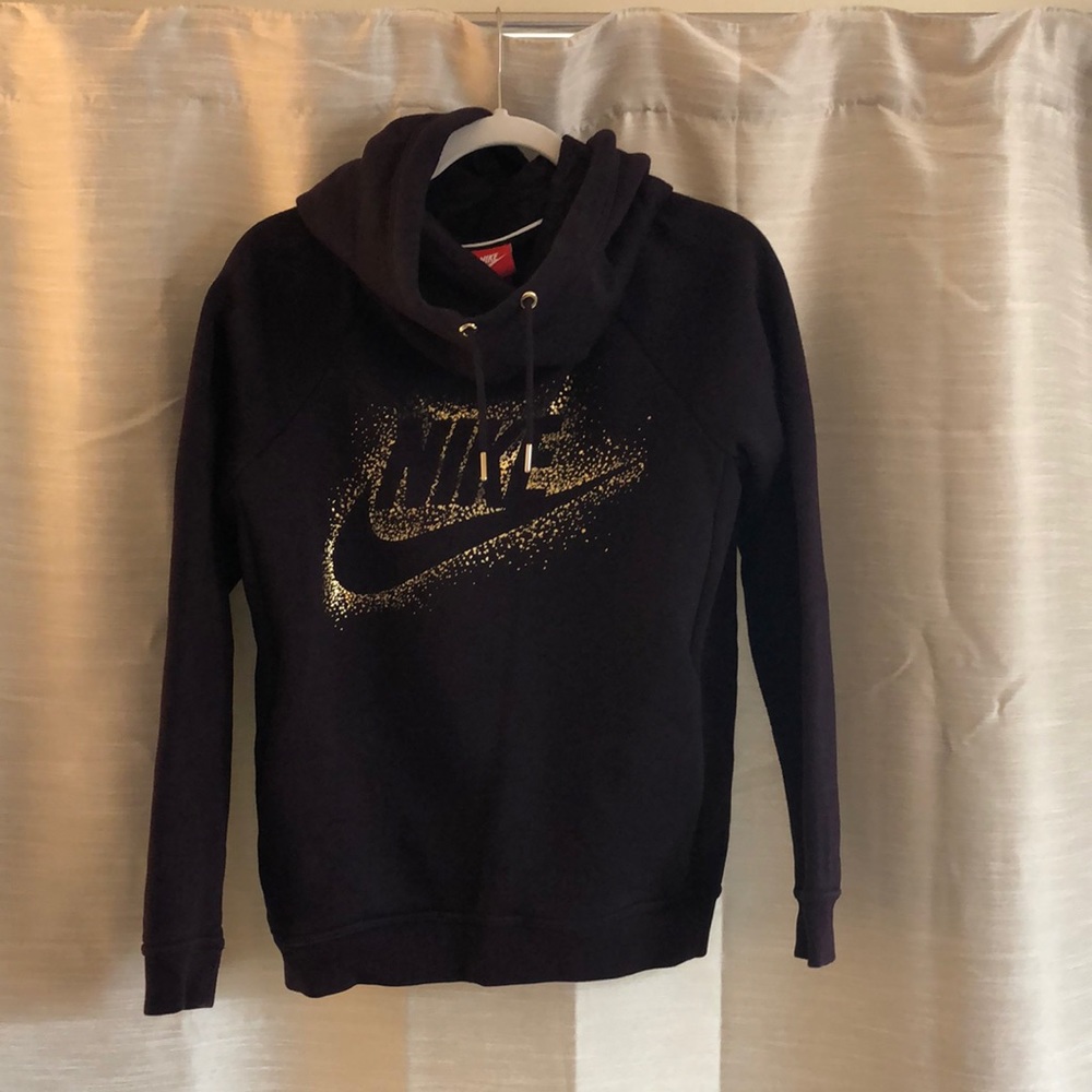 Plum colored Nike sweatshirt